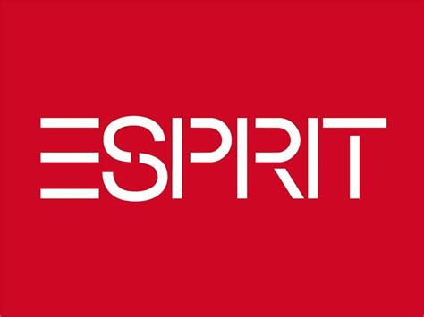 美国五角星设计公司重塑Esprit服装品牌形象logo设计-西风东韵