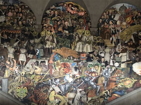 Diego Rivera murals at the National Palace, Mexico City