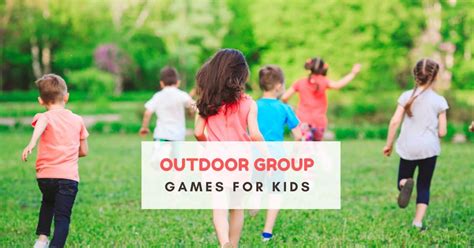 Outdoor group games for kids - The Ladybirds' Adventures