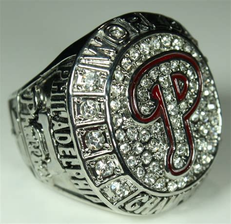 Phillies High Quality Replica 2008 World Series Championship Ring | Pristine Auction
