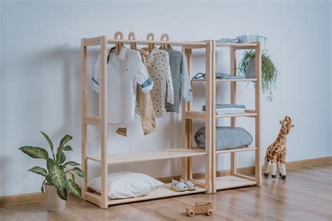 Pin en Montessori Children Wardrobe