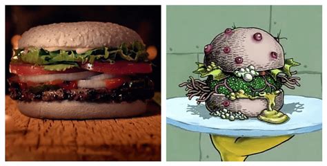 Burger King's new Ghost Whopper looks like the spoiled Krabby Patty that they fed to the Health ...