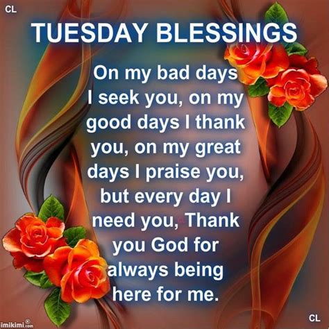 Tuesday Blessings Pictures, Photos, and Images for Facebook, Tumblr, Pinterest, and Twitter