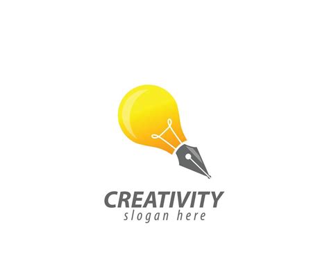 Creativity logo design 8493510 Vector Art at Vecteezy