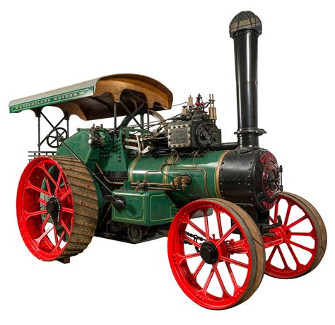 Steam Traction Engine; H14307.1 - Queensland Museum