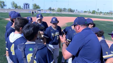 Yuma Catholic baseball one win away from 3A state title appearance - KYMA