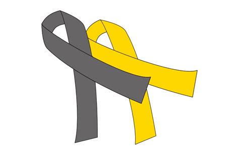 gold cancer ribbon clipart 10 free Cliparts | Download images on ...