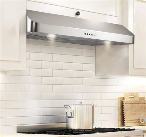 Buy 30 Inch Under Cabinet Range Hood Kitchen Vent Hood,Built in Range Hood for Ducted in ...