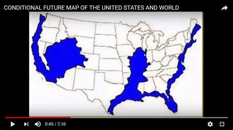 America Future Flood Map Drake West Coast Cut Off From East Coast drake - YouTube