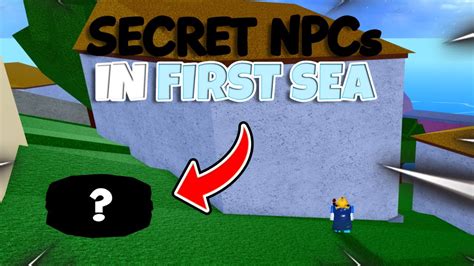 7 SECRET NPCs In The First Sea That You Might Have MISSED | Blox Fruits - YouTube