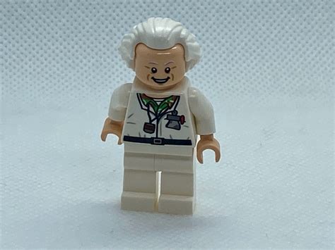 LEGO Doc Emmett Brown from Back to the Future - Brick Land