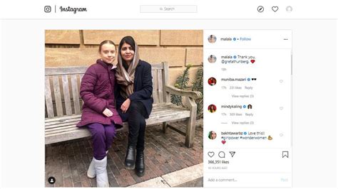 Greta Thunberg and Malala Yousafzai meet, share Instagram photo | abc10.com