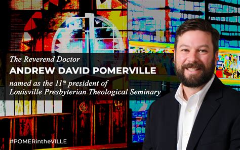 Pomerville named 11th president of Louisville Presbyterian Theological Seminary