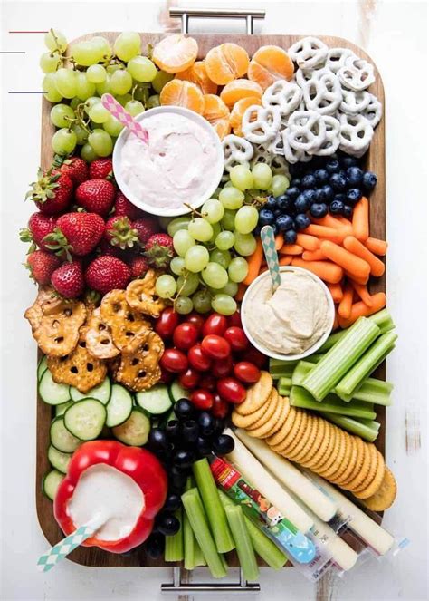 EASY Fruit and Veggie Snack Platter - I Heart Naptime | Veggie snacks ...