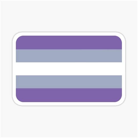 "GREY ACE, Greysexual, Ace Asexual, Queer Pride Flag LGBTQ+" Sticker by ...