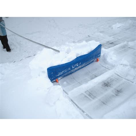 Avalanche! SnowRake! Deluxe 20 Roof Rake — 24in.W, Wheels and 20ft. Reach, Model# SRD-20 ...