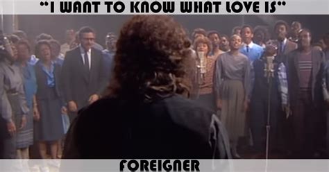 "I Want To Know What Love Is" Song by Foreigner | Music Charts Archive