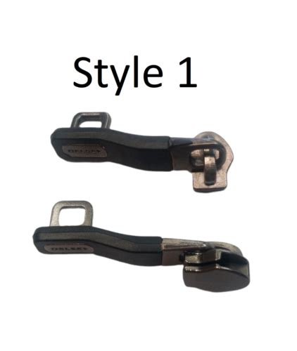 2x Delsey Luggage Replacement Parts Zipper Slide Pulls for TSA lock | eBay