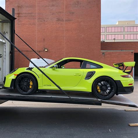 Light Green Porsche 911 GT2 RS Has Acid Green Interior Details For ...