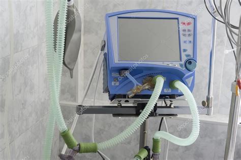 Equipment for ventilation of patient in operating-room — Stock Photo ...