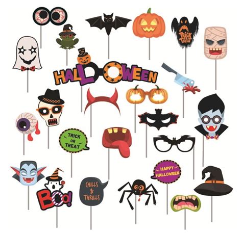 25pcs Halloween Photo Booth Props - Party.my - Malaysia Online Party ...