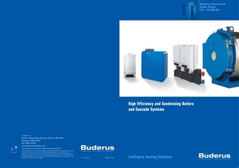 Buderus Boiler range overview - Buderus - PDF Catalogs | Documentation ...