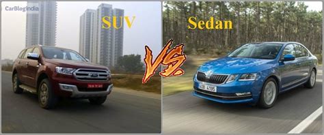 SUV vs Sedan: Which One Should You Buy? » Car Blog India