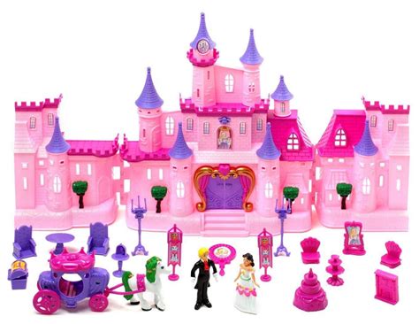 Royal Toy Castle Princess Witchery Playset Doll House Childrens Doll House Castle, Lights Up ...