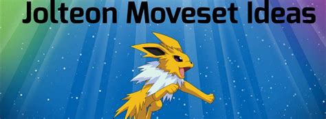 Best Jolteon Moveset Pixelmon - pic-titmouse