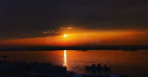 Ganga Ghat Sunrise River Boating Morning Sunset Varanasi Evening Sun ...