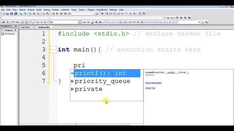 hello world in c programming for beginners - YouTube