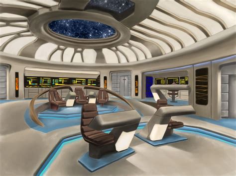 CGTalk - startrek - starship bridge | Spaceship interior, Star trek art ...