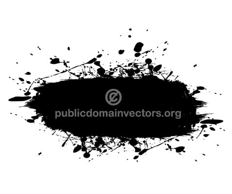 Ink Splatter clip art