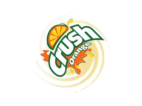 Crush Vector Logo in 2021 | Vector logo, Color tag, Orange crush