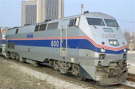 Amtrak GE P40 Diesel Locomotive. | Locomotive, Matériel roulant ...