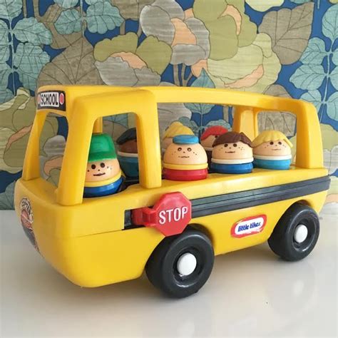 School Bus Little Tikes Vintage Et Les Toddle Tots | 90s kids, Toys, Kids