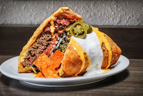 Behold This Deep-Fried Supreme Nacho Burger | HuffPost