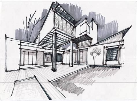 Pin van Jeroen Beerens op Architecture | Drawing | Perspectief kunst, Schetsontwerp, Architectuur