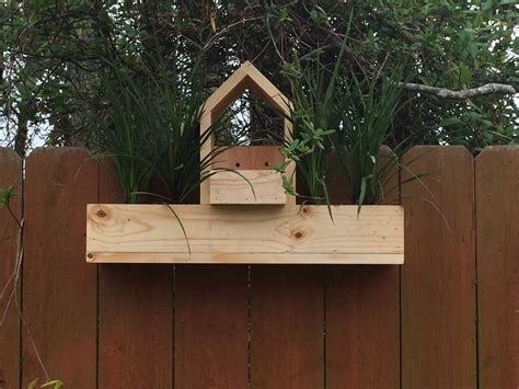 Cardinal nesting box with planter attached to give birds shelter ...