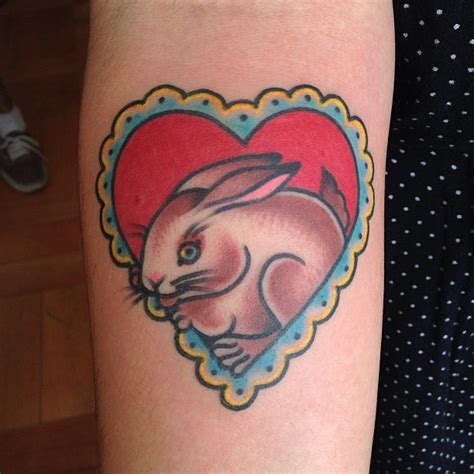 Cute rabbit tattoo | Best tattoo design ideas