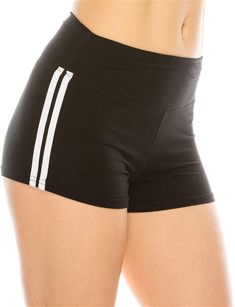 Women’s Athletic Compression Running Yoga Spandex Shorts | Lillian Z's Boutique