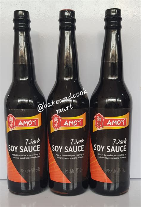 Dark Soy Sauce 625ml – BakeandCookMart