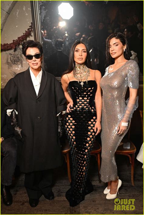 Kim Kardashian, Kylie & Kris Jenner Heat Up Paris Fashion Week in Bold ...