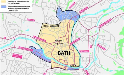 Council continues plans for proposed Clean Air Charging Zone in Bath ...