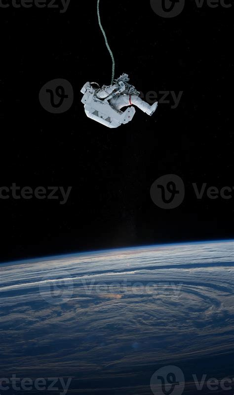 Astronaut and Earth background. Elements of this image furnished by NASA. 6588077 Stock Photo at ...