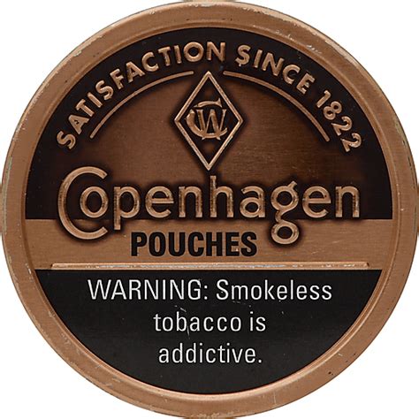 Copenhagen Smokeless Tobacco 0.82 oz | Chewing Tobacco | Fishers Foods