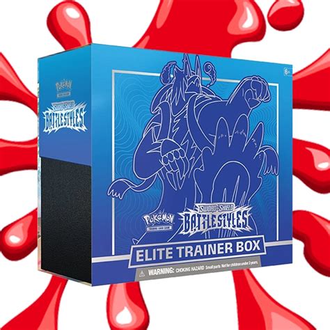 POKEMON BATTLE STYLES ELITE BLUE TRAINER BOX #1 – JAMMY – The UKs Leading New Competition Site