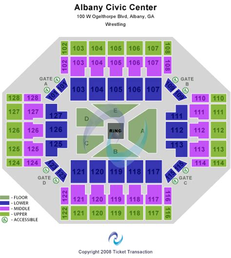 Albany Civic Center Seating Chart | Albany Civic Center Event Tickets & Schedule