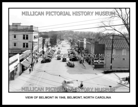 View Of Belmont in 1948, Belmont, NC – Millican Pictorial History Museum