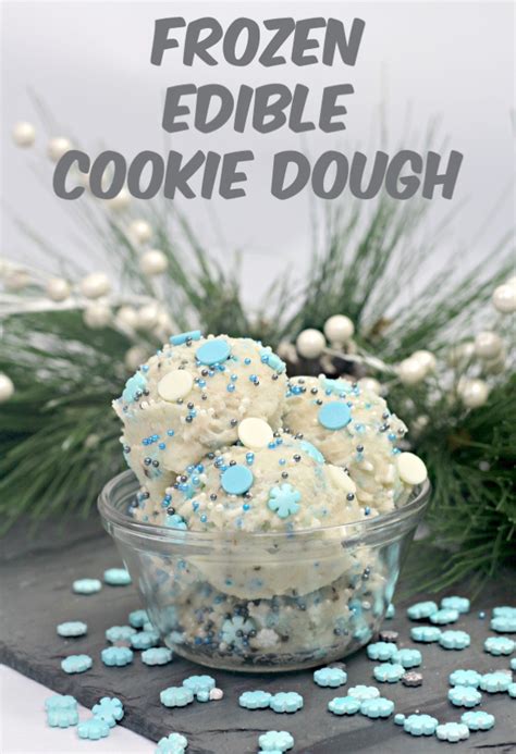 Frozen Edible Cookie Dough Recipe - It's Shanaka